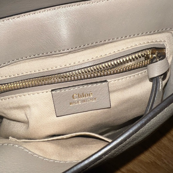 Chloé Small Faye Suede and Leather Backpack